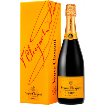 Шампанское Veuve Clicquot, Brut, with gift box