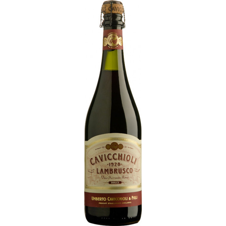 Игристое вино Cavicchioli, Lambrusco Rosso