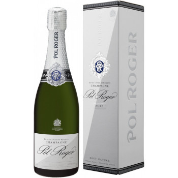 Шампанское Pol Roger, "Pure" Extra Brut, Champagne AOC, gift box