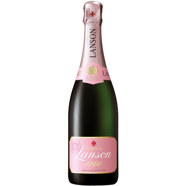 Шампанское Lanson, "Rose Label" Brut Rose
