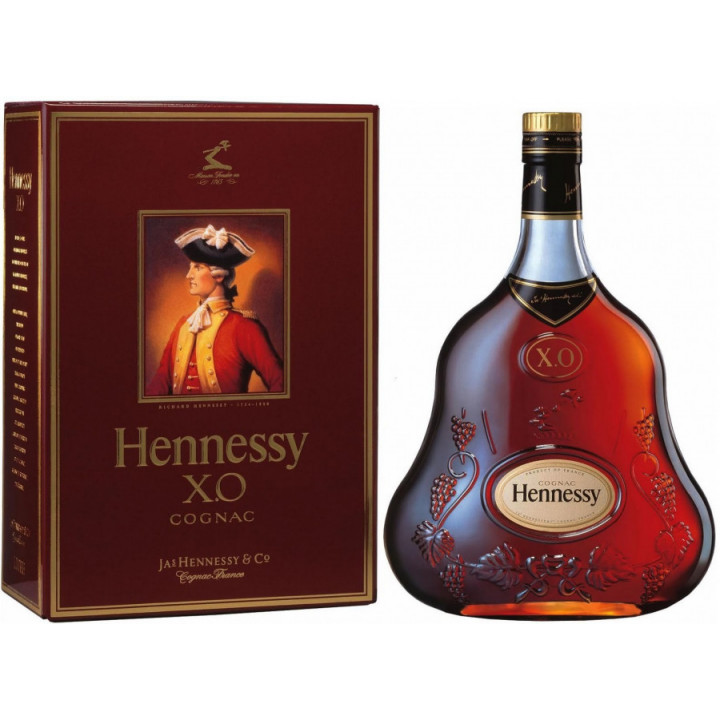 Коньяк "Hennessy" X.O., with gift box, 0.7 л