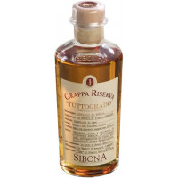Граппа Sibona. Grappa Riserva "Tuttogrado" Barbaresco, 0.5 л