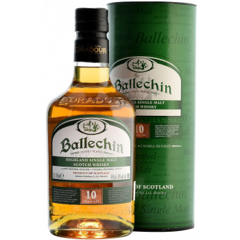 Виски "Ballechin" 10 Years Old, in tube, 0.7 л