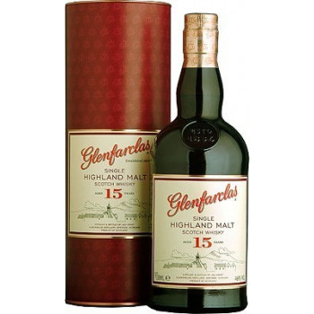 Виски Glenfarclas 15 years, in tube, 0.7 л