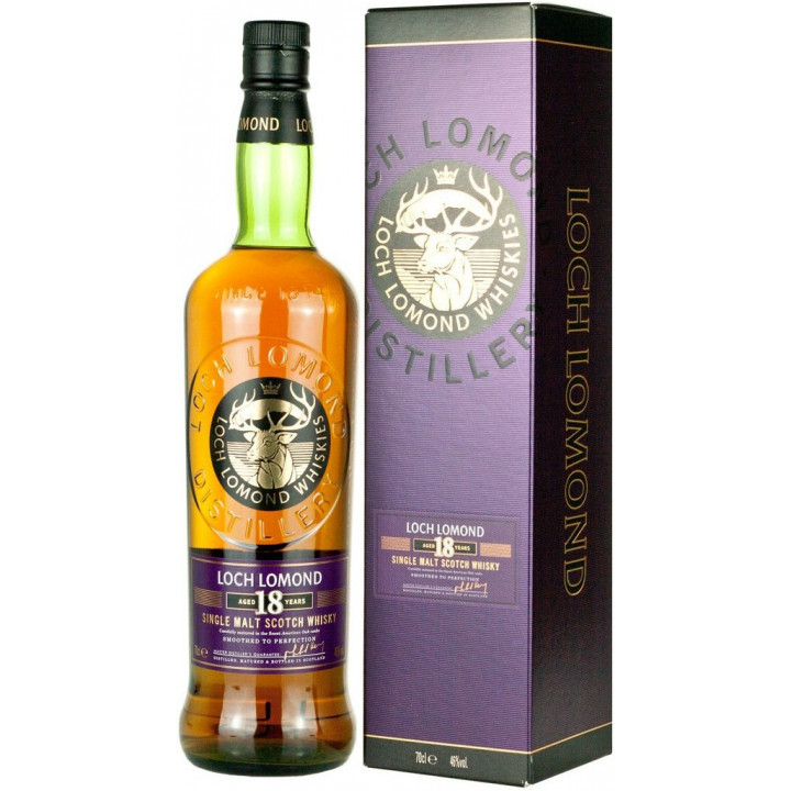 Виски Loch Lomond 18 Years Old, gift box, 0.7 л