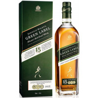 Виски Johnnie Walker "Green Label" 15 years old, with box, 0.7 л