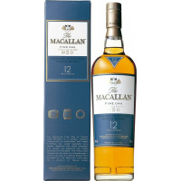 Виски Macallan "Fine Oak" 12 Years Old, with box, 0.7 л