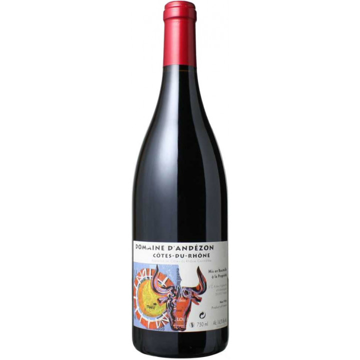 Вино Domaine D'Andezon, Cotes-du-Rhone Rouge AOC, 2016