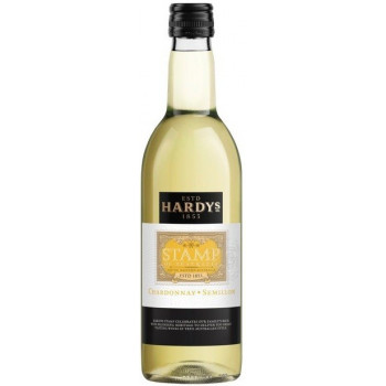 Вино Hardys, "Stamp" Chardonnay-Semillon, 2017, 187 мл