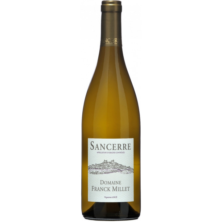 Вино Domaine Franck Millet, Sancerre Blanc AOC, 2017