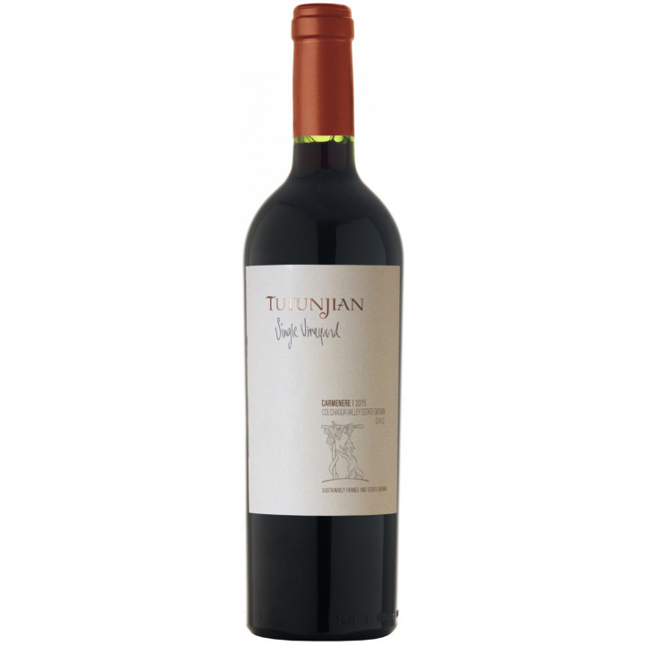 Вино Apaltagua, "Tutunjian" Single Vineyard Carmenere, 2015